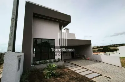 Casa em condomínio fechado com 3 quartos à venda na Avenida Monteiro Lobato, Jardim Carvalho, Ponta Grossa