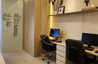 Sala comercial mobiliada na gleba palhano - andar alto