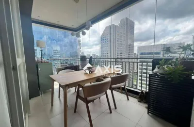 Apartamento com 1 dormitório para alugar, 64 m² por R$ 6.305,00/mês - Berrini - São Paulo/SP