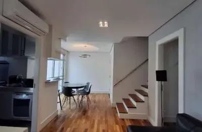 Apartamento Duplex com 2 dormitórios para alugar, 70 m² - Moema - São Paulo/SP