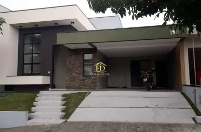 Casa em condomínio fechado com 3 quartos à venda na Avenida das Palmeiras, 100, Bairro do Grama, Caçapava