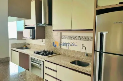 Apartamento com 2 dormitórios para alugar, 50 m² por r$ 2.850,00/mês - vila bosque - maringá/pr