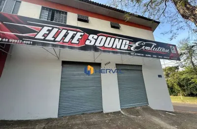 Barracão para alugar, 75 m² por r$ 1.950,00/mês - jardim oásis - maringá/pr