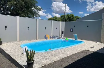 (aceita troca) chácara com 1 dormitório à venda, 163 m² por r$ 395.000 - parque hortência - maringá/pr