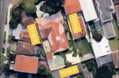 Terreno à venda na Rua Pará, Água Verde, Curitiba, 910 m2 por R$ 3.150.000