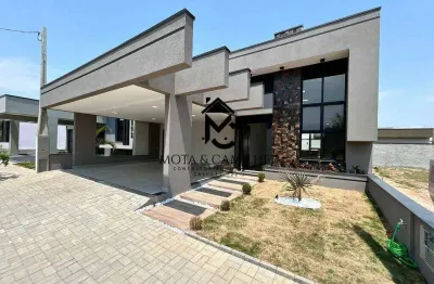 Casa à venda no Tremembé Condomínio Perolas do Vale – 3 suítes, 2 vagas, acabamento em porcelanato