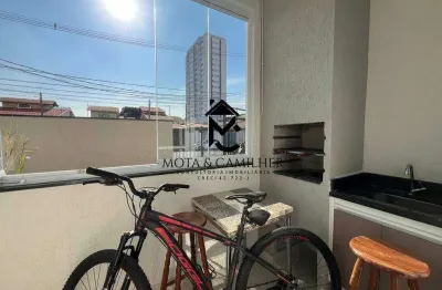 Apartamento com sacada com churrasqueira disponível para locação