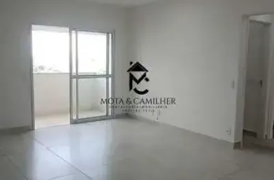 Apartamento com sacada disponível para locação em Taubaté.