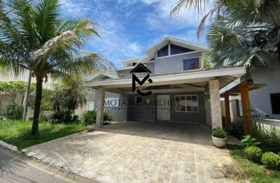 Casa com varanda Gourmet em condomínio fechado disponível para locação.