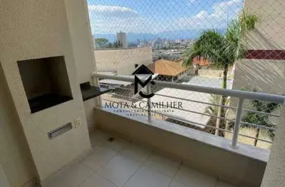 Apartamento com sacada Gourmet disponível para locação 3 quartos