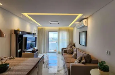 Apartamento com 3 dormitórios à venda, 96 m² - Campestre - Santo André/SP