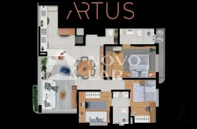 Apartamento com 3 quartos à venda na Rua Artur Fabião Carneiro, 145, Passo da Areia, Porto Alegre por R$ 999.000