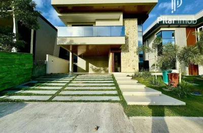 Casa com 4 dormitórios à venda, 295 m² por R$ 2.190.000 - Cidade Alpha - Eusébio/CE