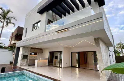 Casa com 4 dormitórios à venda, 403 m² por R$ 3.500.000,00 - Cidade Alpha - Eusébio/CE