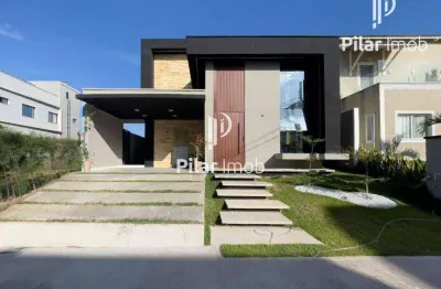 Casa com 4 dormitórios para alugar, 253 m² por R$ 12.500/mês - Cidade Alpha - Eusébio/CE