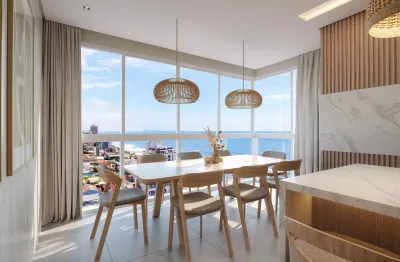 Poucas unidades! Apartamento em frente à praia do tabuleiro, maravilhoso e exclusivo! Aproveite o fluxo!