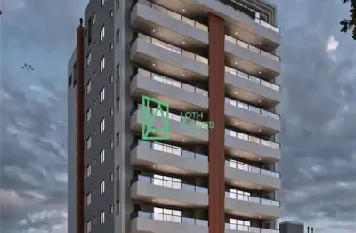 Apartamento à venda, em construção, 150m do mar, centro, navegantes - sc