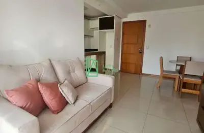 Apartamento semi mobiliado, 02 dormitórios à venda, vila operária, itajai - sc