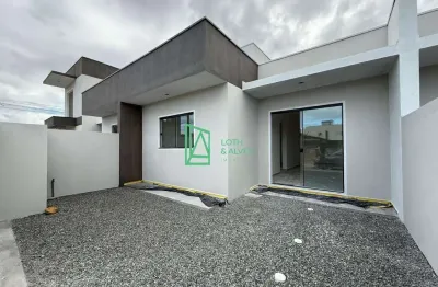 Casa à venda, gravatá, navegantes - sc-casa geminada com 02 dormitórios, sala e cozinha