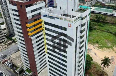 Apartamento com vista para o mar de 01 quarto, localizado em piedade, jaboatão dos guararapes - pernambuco.