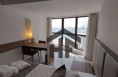 Flat com 1 quarto à venda na Avenida Boa Viagem, 344, Pina, Recife