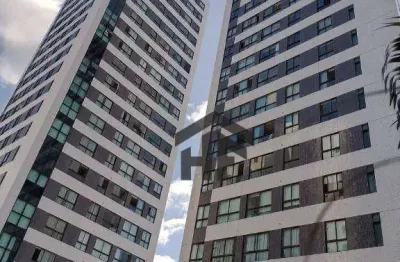 Flat mobiliado para alugar, com 01 quarto, localizado no parnamirim, recife - pernambuco.