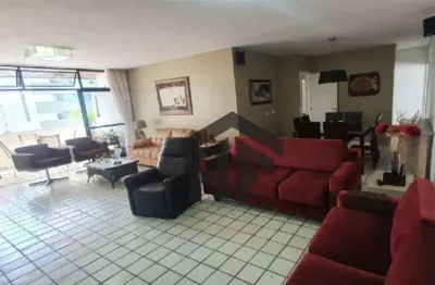 Apartamento de 220m², com 04 quartos sendo duas suítes, localizado na madalena, recife - pe. à venda