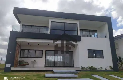 Casa de 227 m² à venda, com 4 suítes, localizada em aldeia, paudalho - pernambuco.