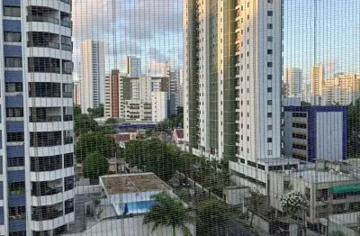 Apartamento de 80m² à venda, com 3 quartos (1 suíte), localizado nas graças, recife - pernambuco.