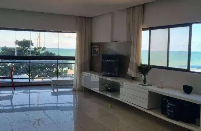 Apartamento de 165m² para alugar ou vender, com 3 quartos suítes, localizado em boa viagem, recife - pernambuco.