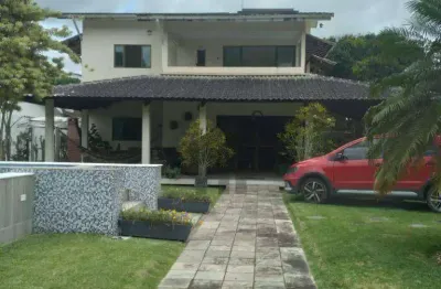 Casa duplex de 340m² à venda, com 6 quartos, localizada em aldeia, camaragibe - pernambuco.