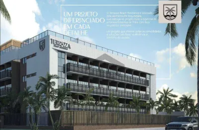 Flat 21m² à venda, com 1 quarto, localizado na praia de carneiros, tamandaré - pernambuco.