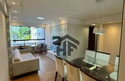 Apartamento de 74m² para alugar ou vender, com 3 quartos, localizado nos aflitos, recife - pernambuco.