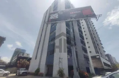 Sala comercial de 28m² à venda, localizada em boa viagem, recife - pernambuco.