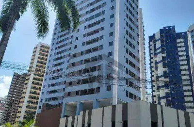 Apartamento de 44m² para alugar, com 2 quartos (1 suíte), localizado em boa viagem, recife - pernambuco.