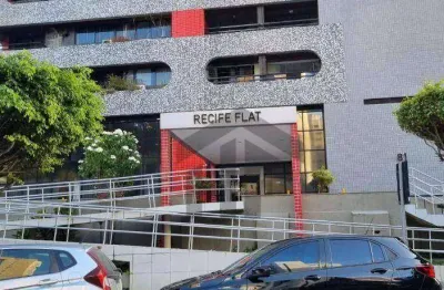 Flat de 40m² à venda, com 1 quarto, localizado em boa viagem, recife - pernambuco.