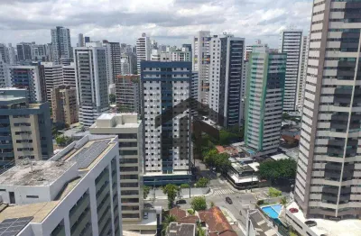 Apartamento de 70m² para alugar ou vender, com 2 quartos (1 suíte), localizado no aflitos, recife - pernambuco.