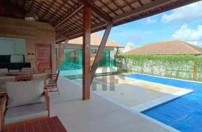 Casa de 489m² à venda, com 6 quartos suítes, localizada em gravatá, pernambuco.