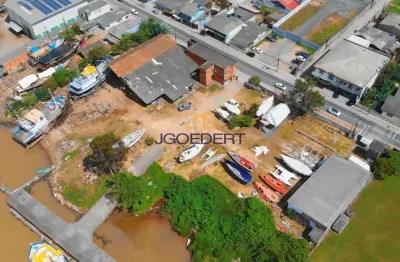 Barracão / galpão / depósito à venda na rua josé francisco laurindo, 1175, são domingos, navegantes por r$ 9.850.000
