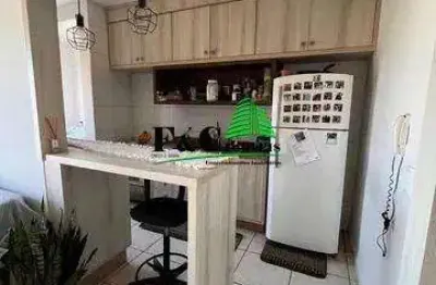 Apartamento para venda em limeira, chácaras antonieta, 2 dormitórios, 1 banheiro, 1 vaga