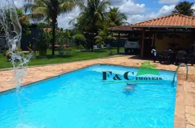 Chácara condomínio para venda em limeira, bairro dos pires, 2 dormitórios, 1 suíte, 2 banheiros, 4 vagas