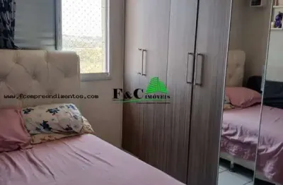 Apartamento para venda em limeira, residencial rubi, 2 dormitórios, 1 banheiro, 1 vaga