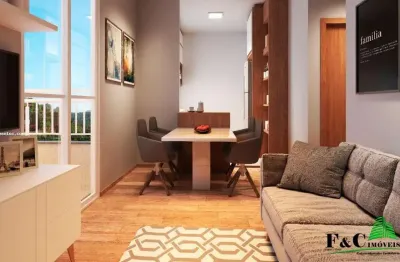 Apartamento para venda em limeira, jardim campo belo, 2 dormitórios, 1 banheiro, 1 vaga