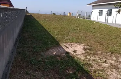 Ótimo terreno quadra do mar r$275.000,00 praia do ervino/sfs.
