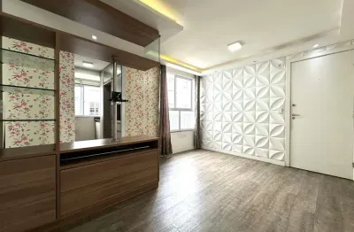 Apartamento semi-mobiliado com 2 quartos e 1 vaga no cidade industrial