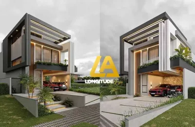 Casa no Aruã com 4 Suítes, Sala de Cinema e Piscina – 275m² de Área Construída