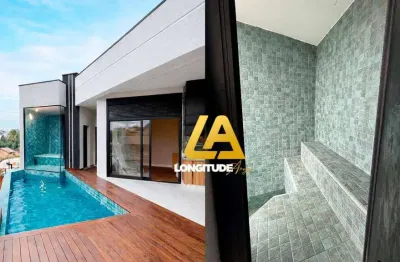 Arujá Hills III com 589m² de Terreno e 3 Suítes – Piscina com Borda Infinita