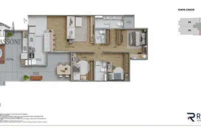 Cobertura à venda em Campinas, Parque Prado, com 3 quartos, com 96.04 m², Casa Prado