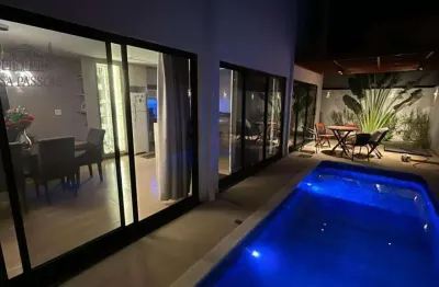 Sobrado à venda em Paulínia, Vila Monte Alegre IV, com 3 suítes, com 200 m², Terras da Estância