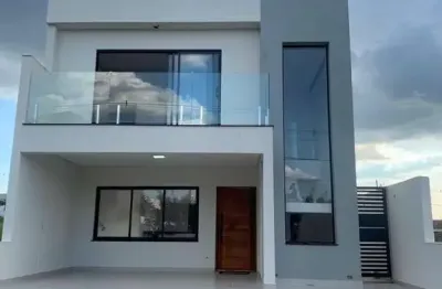 Sobrado à venda em Paulínia, Vila Monte Alegre IV, com 3 suítes, com 200 m², Terras da Estância